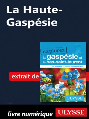 cover image of La Haute-Gaspésie